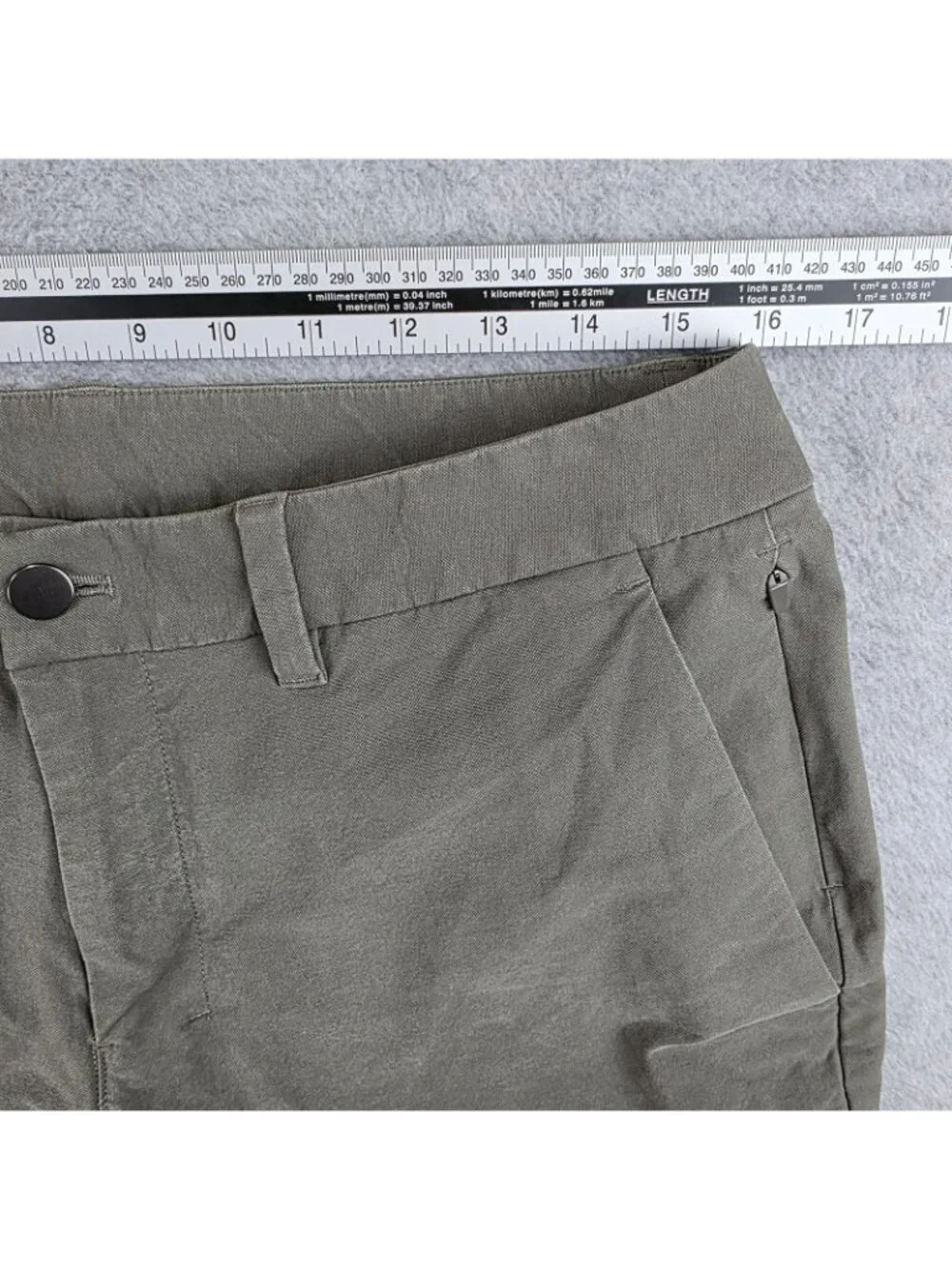 Lululemon Pants Mens 32x32 Green ABC Commission Slim Taper Stretch Chino